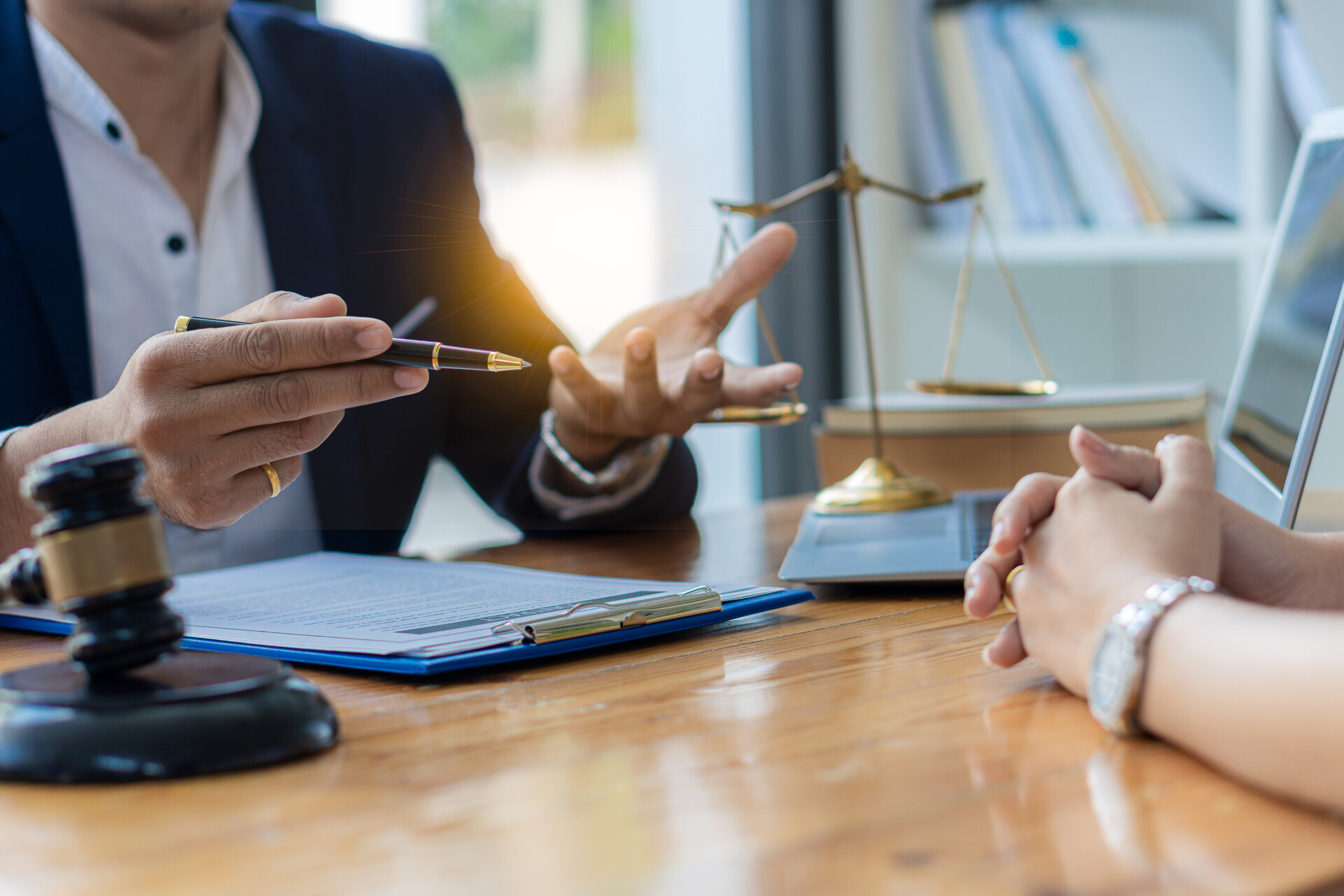 Working with a criminal defence lawyer