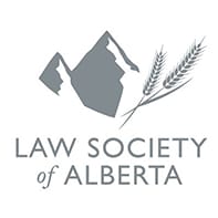 Law Society of Alberta badge.