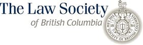 The Law Society of British Columbia badge.