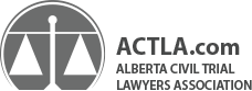 Alberta Civil Trial Lawyers Association (ACTLO.com) badge.