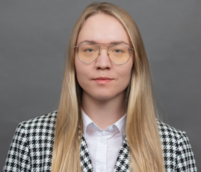 Vladlena Huzhvii, Legal Assistant from Martin G. Schulz & Associates, lawyers in Edmonton