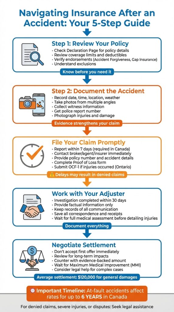 Navigating Insurance with Car Accident Lawyers, 5-Step Guide