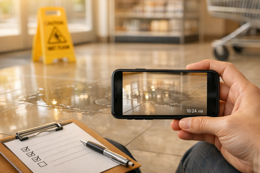 Proving Negligence for Slip and Fall Accidents