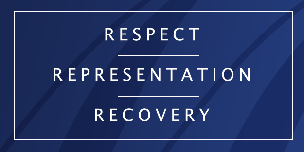 Respect, Representation, Recovery - the Martin G. Schulz & Associates approach